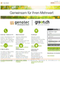 Mobile Screenshot of genotec.ch